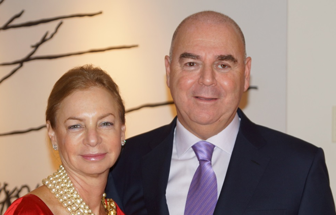 Ariela and Eitan Wertheimer posing together