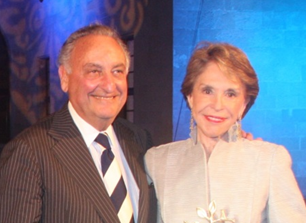 Joan and Sandy Weill at an event