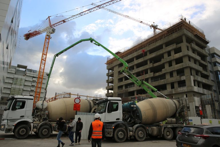 Underway at Rambam: Helmsley Health Discovery Tower