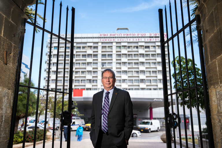 Rambam’s Newly Appointed CEO: Michael Halberthal, MD