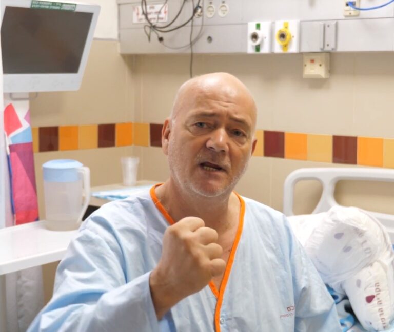 Patient Airlifted to Rambam Shares His Experience From the War