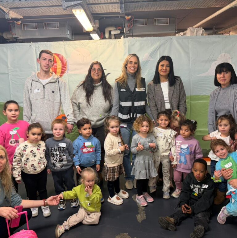Underground Daycare Center Opens at Rambam