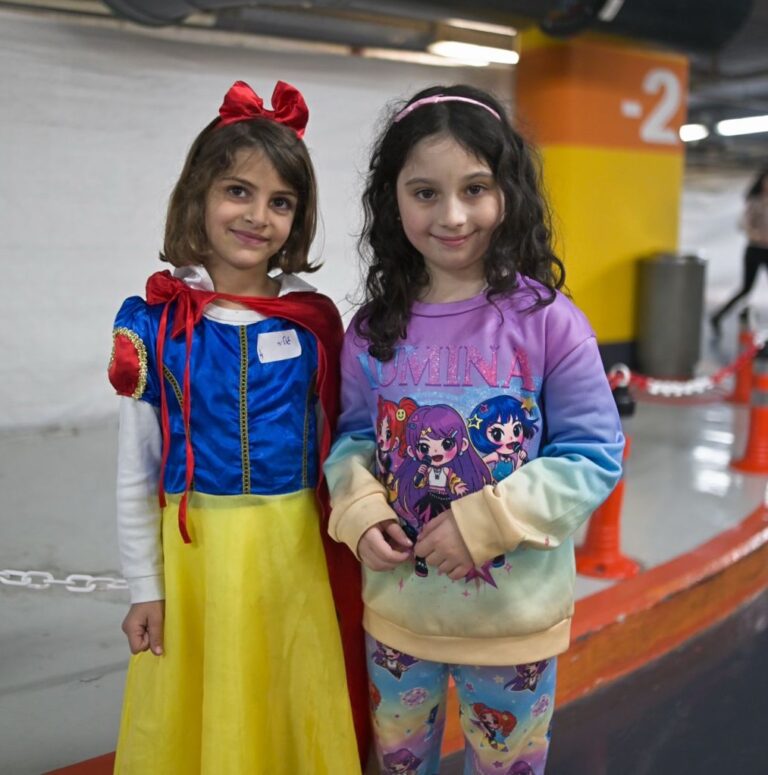 Purim Celebrations at Rambam’s Underground Facility