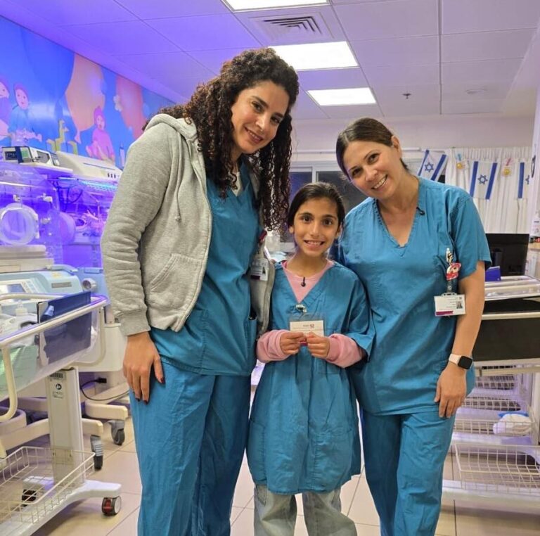 Nine-Year-Old Steps into Her Dream of Becoming a Midwife
